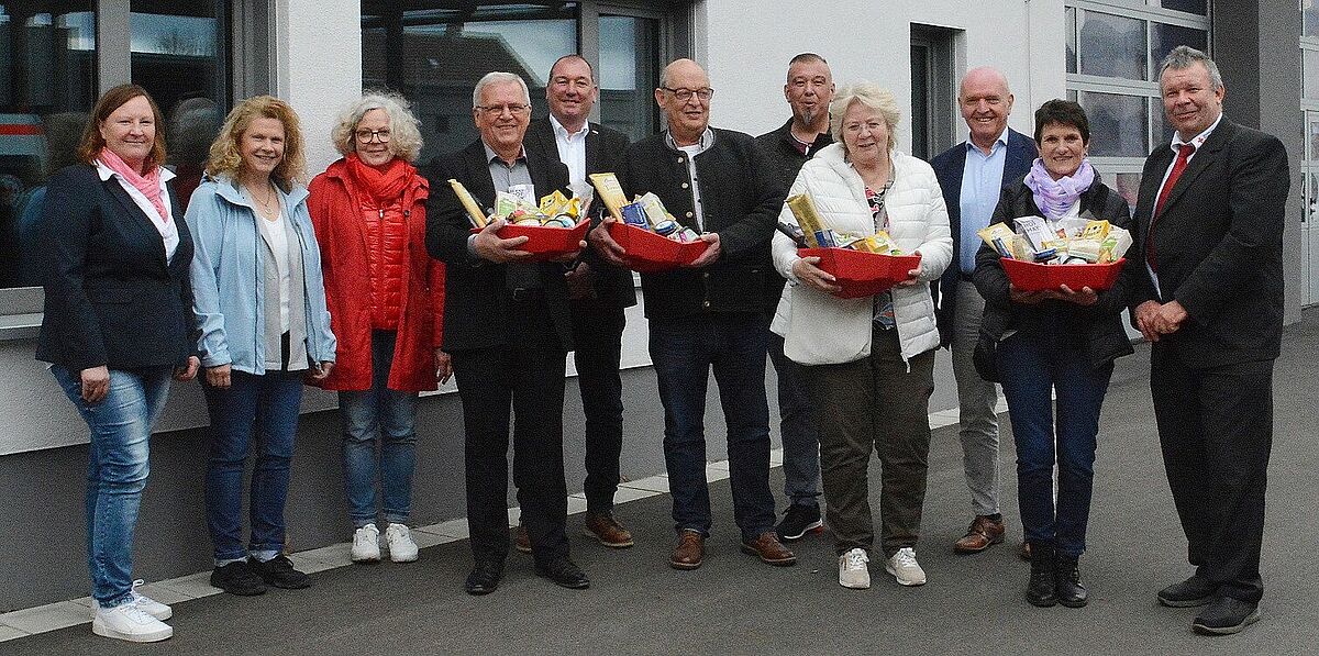 Dienstjubiläum und Ruhestand beim BRK - Kreisverband Rhön-Grabfeld Bad